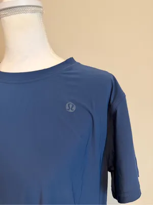 NWT Lululemon Lightweight Tennis Crewneck T-Shirt size 12 club blue thumbnail 6
