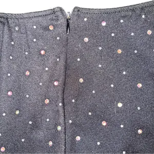 Wild Fable Black Bedazzled Skort thumbnail 3