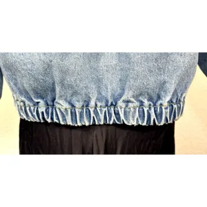 Vintage 80s YES Clothing Co Studded Denim Jacket S USA Rhinestone Western thumbnail 8