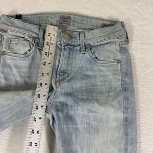 Citizens of Humanity Avedon Ultra Skinny Jeans Light Wash Blue Size 25 Low Rise thumbnail 7