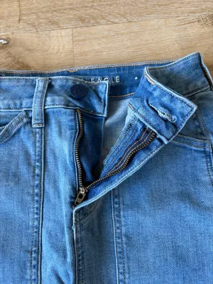 American Eagle Denim Mini Skirt thumbnail 5