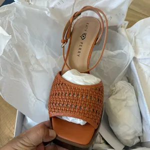 Katy PerryThe Steady Ankle Strap Sandal Size 11M Brown thumbnail 3