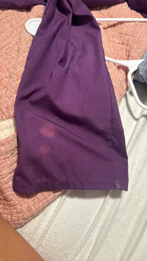 purple scrub set Size XS thumbnail 2