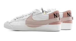 Nike Women's Blazer Low '77 Jumbo "White Pink Oxford" thumbnail 1