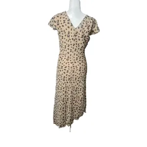 Vintage AGB Byer‎ California Butterfly Dress Size 12 Babydoll Asymmetrical Y2K thumbnail 6