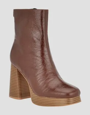 Guess Brown Leather Ankle Boots(Size 9.5M) thumbnail 1