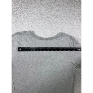 Alabama Crimson Tide T-Shirt Women L V-Neck Gray Graphic NCAA Grunge 90s Sporty‎ thumbnail 6