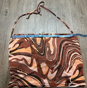 Pretty Little Thing Brown Cropped Tank Top thumbnail 6