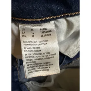 American Eagle Skinny Jeans Medium Wash Blue Denim Women Size 8 Regular thumbnail 12