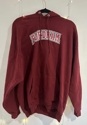 Fordham Sweatshirt Red Size XL thumbnail 1