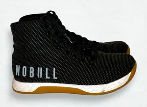 Women’s Nobull Black High-Top Trainers 6.5 thumbnail 1