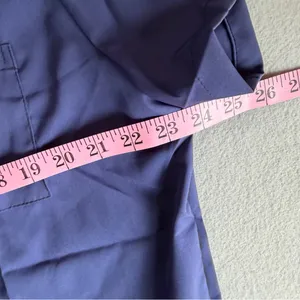 Women's Dark Blue Scrub Set Size XXL #260639 thumbnail 4