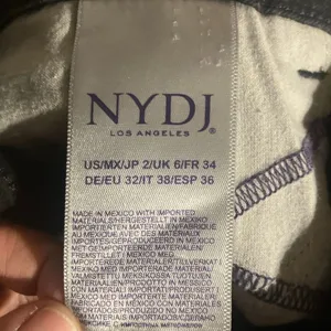 NYDJ Women's Barbara Bootcut Jeans Midrise Non Ripped Black Size 2 #761 thumbnail 13