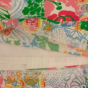 Lilly Pulitzer Vintage  Patchwork Print Halter Dress Size 4 thumbnail 8