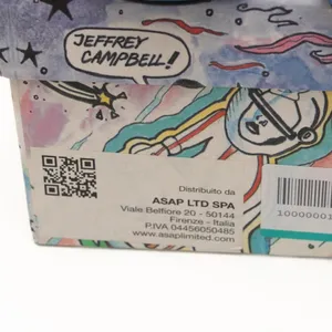 Jeffrey‎ Campbell - Blue Sparkly Lindsay Heel thumbnail 3