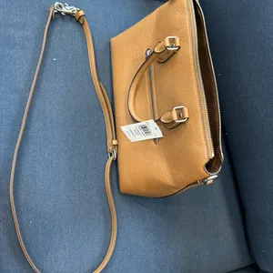 Tan Coach Saddle Bag thumbnail 4