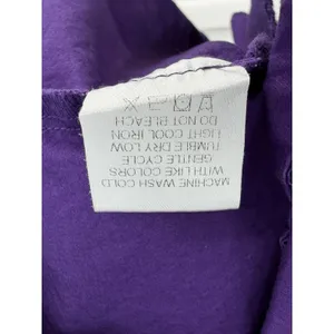 Xirena Ophelia Dress Puff Sleeve Cotton Mini M Purple V-Neck Smocked Boho Poplin thumbnail 10