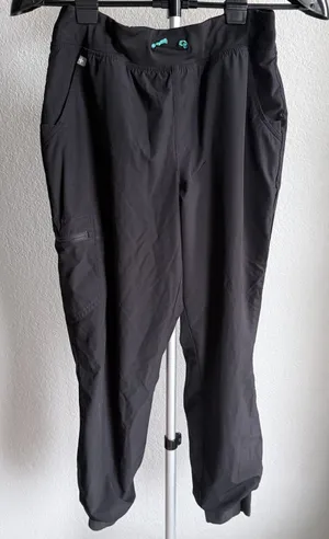 Figs Technical Collection Women's Black Jogger Scrub Pants Nursing Doctor Sze M thumbnail 1