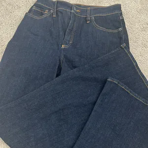 INC high rise, wide bell flare Blue Size 8 thumbnail 1