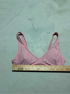 Aerie Soft Pink Women's scoop swim top bikini medium thumbnail 6
