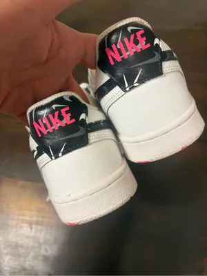 NEW Nike Court Vision Low Shoes Pink Swooshfetti DM8079 100 Women's Size 7.5 thumbnail 6