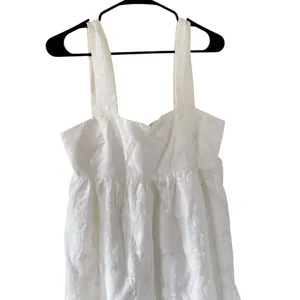 Amanda Uprichard Mitzi Tiered Midi Dress in White thumbnail 6