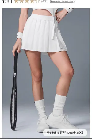 Alo Varsity Skirt thumbnail 2