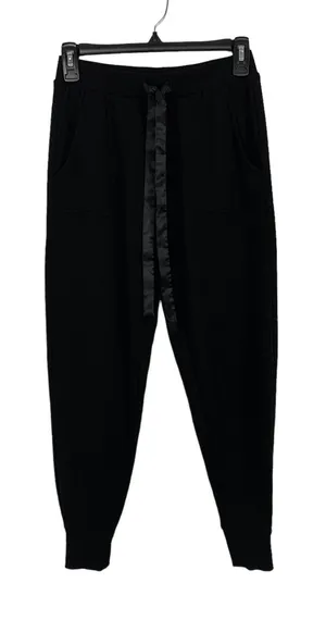 Flora Nikrooz Pants XS Black Lounge Wide Leg Boho Casual Travel thumbnail 1