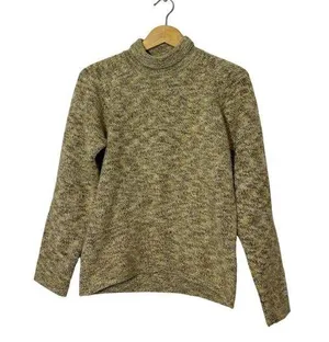 Vintage Columbia Women's Turtleneck Sweater Wool Blend Small thumbnail 1