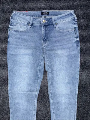 True Religion Jennie Curvy Mid Rise Super Skinny Jeans Sz 28 Bling Pocket Y2K thumbnail 3