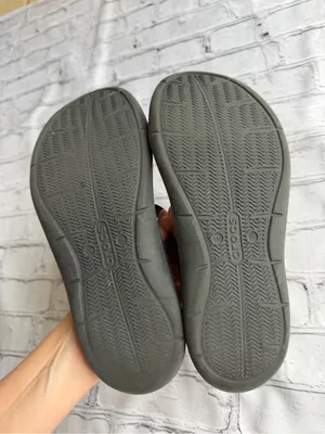 Crocs Swiftwater Women's Sandal Black Strappy Slide 8 Comfort Casual Shoes thumbnail 5