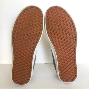 Vans Old Skool Authentic Gray White Suede Canvas Women Shoes 10 thumbnail 8