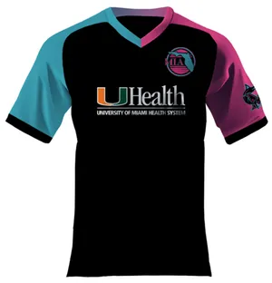 NWT XL UHealth Miami Marlins City Connect Baseball Jersey Merch Athletic thumbnail 1