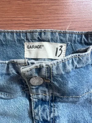 Garage Straight-leg Denim Blue Jeans thumbnail 6