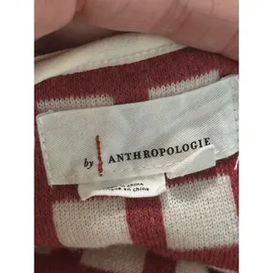Anthropologie Red Checkered Fleece Tie Front Vest One Size OS JK THINGS VEST thumbnail 10