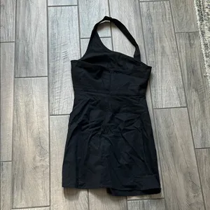 Princess Polly Black One Shoulder Dress thumbnail 3