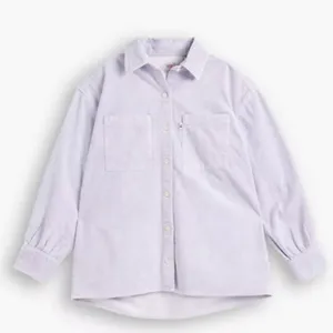 Nwt Levi'S - Jovi Relaxed Shirt In Purple Garment Dye thumbnail 7