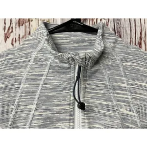 Lululemon Define Full Zip Up Jacket - Wee Are From Space Blue Striped - Size 6 thumbnail 5