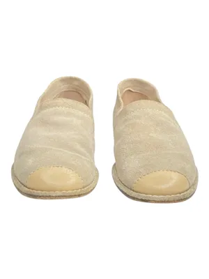 Donald J Pliner ⌘ Leather Cap Toe Espadrille Flats Shoes ⌘ Sand Suede ⌘ 6M thumbnail 9