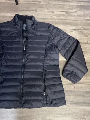 St. John’s Bay Women’s Black Quilted Lightweight Puffer Jacket Size XL thumbnail 4