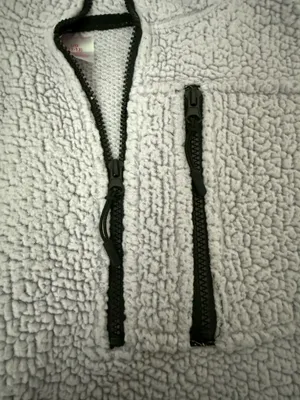 Purple Sherpa Quarter Zip Size M thumbnail 2