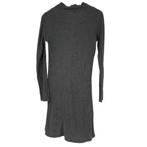 Horny Toad Toad&Co Gray Cowl Neck‎ Long Sleeve Midi Dress Size M Sustainable thumbnail 2