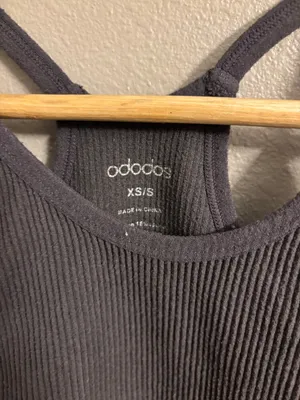 Ododos ribbed cropped tank size small thumbnail 3