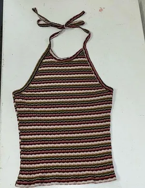 American Eagle Striped tank Top thumbnail 1