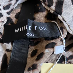White Fox Boutique like a dime leopard halter top thumbnail 4