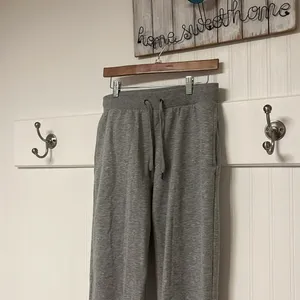 Fleece lined joggers pants jogging pants Gray Size M thumbnail 2