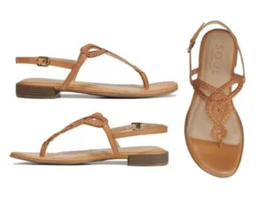 🆕 Naturalizer Soul Ready woven leather san… thumbnail 1