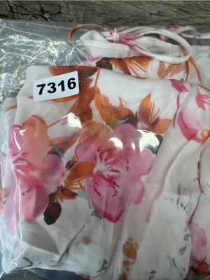 ZARA Safia Satin Floral Mini Dress Pink X-Small NWT thumbnail 5