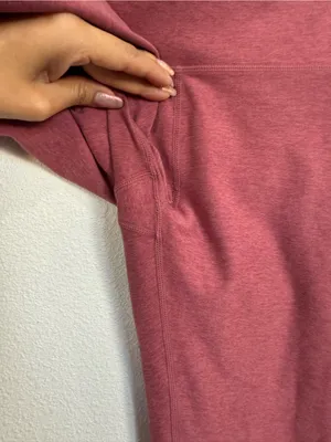 Vuori Daily Legging Heathered Mauve High Rise Yoga Pants Small thumbnail 6