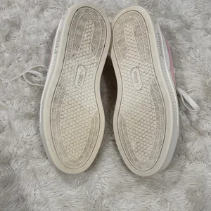 Puma Smash Platform V3 Retro Women's White and Light‎ Pink Sneakers Size 7.5 thumbnail 5